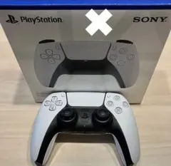 PS5 DualSenseワイヤレスコントローラー ホワイト【ドリフト有り】箱無