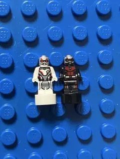 LEGO レゴ ミニフィグ アントマン 2体セット 正規品　白　黒