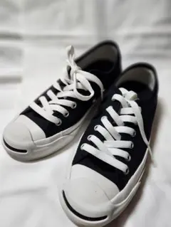 CONVERSE Jack Purcell ブラックスニーカー