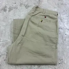 d*f様 トミーヒルフィガー　トラッド　プレッピー　チノパン　W36　ベージュ