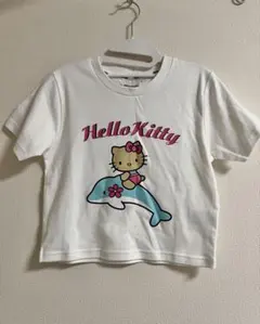 沖縄限定 ハローキティ クロップドTシャツ 【新品未使用】