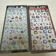 新品　2枚セット　ボンボンドロップシール　スヌーピー
