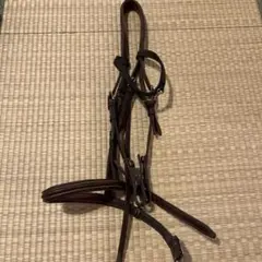 브라운 가죽 헤드밴드 페소아