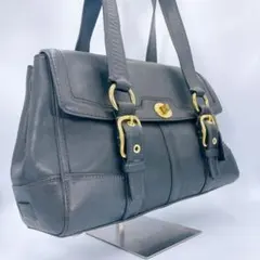 コーチ オールドコーチ ターンロック トートバッグ　ショルダーバッグ 11045