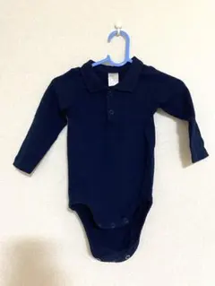 襟付きロンパース
