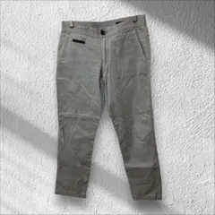 【ニジュウサンク】23区 ストレートパンツ ポケット メンズ グレー ストレッチ