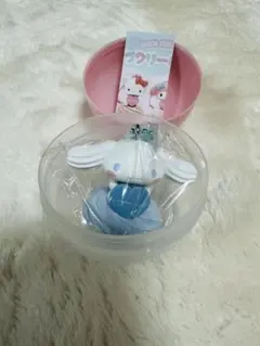 ガチャ⚫︎サンリオ　ホイップクリームマスコット　シナモロール