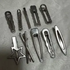 シルバーヘアピン10個セット