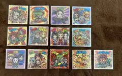 鬼滅の刃とビックリマンシールコラボセット 13枚