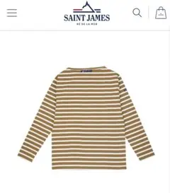 セントジェームス ウエッソン T1 SIENNE/NEIGE ライトブラウン/白