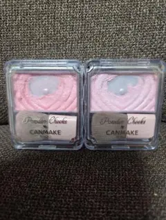CANMAKE パウダーチークスA P01 P02 2個セット