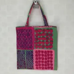 マリメッコmarimekko ムンモランマルヤットファブリック　トートバッグのサムネイル