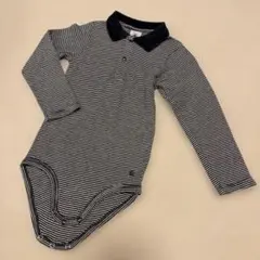 PETIT BATEAU プチバトー 長袖ロンパース 86cm