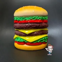 ハンバーガー型 貯金箱 アメリカン雑貨 インテリア小物 ジャンクフード好きにも！