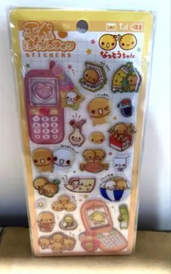 【正規品】なっとうちゃん　平成はっぴーフォン　シール