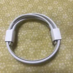 Apple Lightningケーブル ホワイト