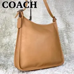 オールドコーチ ショルダーバッグ グラブタンレザー ライトブラウン 9073