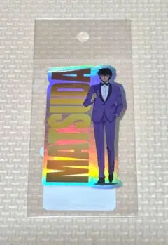 名探偵コナン コナン展 ダイカット ステッカー 松田陣平 30周年