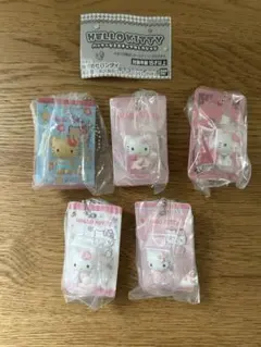 ハローキティ パッケージミニチュアコレクション５種　サンリオ