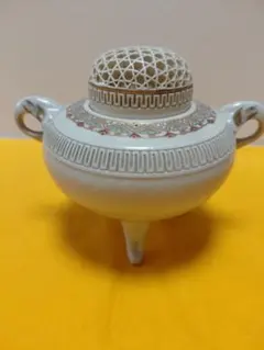 薩摩焼　白磁三足香炉　光石作 2025年最新】白薩摩 香炉の人気アイテム - メルカリ