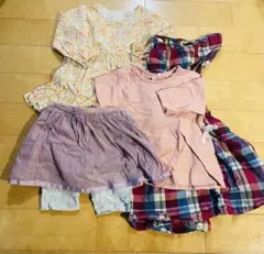 apres les cours キッズ服4点セット 女の子 夏服