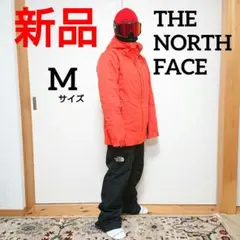 新品未使用THE NORTH FACEスキー、スノーボードジャケットウェアM赤
