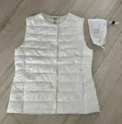 UNIQLO ウルトラライトダウン　ダウンベスト S ホワイト