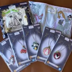 【未開封】７点セットディズニープリンセス　一番くじ