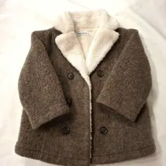 familiar ダブルブレストアウター 80サイズ