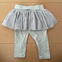 baby GAP スカート付きレギンス 6-12ヶ月 グレー