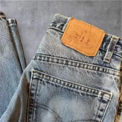 Levi’s517 0216 USA製 ブーツカット ダメージ W33L34