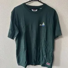 ダークグリーン 刺繍 Tシャツ