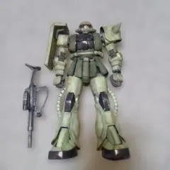 ガンプラ MG ザクver. 2.0 ウェザリング塗装 ジャンク品のサムネイル