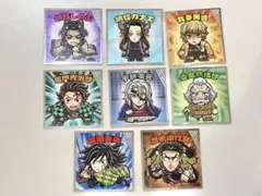 鬼滅の刃マンチョコ　8枚セット ビックリマンシール