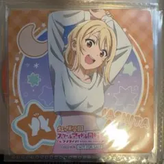 安達としまむら 6巻 コミック特典ミニ色紙風イラストカード 1枚 複製