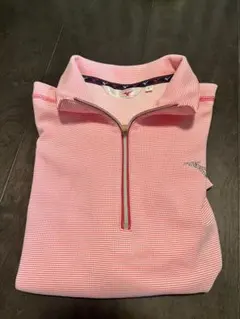 ミズノ　クリエイティブライン　ピンク　ポロシャツ Ｌ　ゴルフシャツ