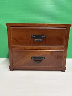 木製小箪笥（引き出し）2段