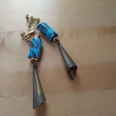 ユニークデザイン クリップオンイヤリング