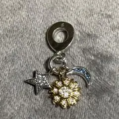 Pandora 星　月　太陽　シルバー　チャーム　パンドラ