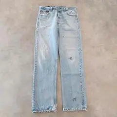 リーバイス501xx W36 エルパソ 青 90s USA製 古着 17434