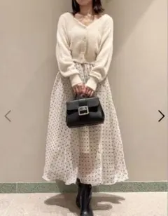 snidel シャイニーエンブロイダリーワンピース - メルカリ