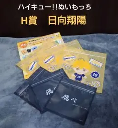 ハイキュー!! ぬいもっち フリューくじ H賞 ジッパーバッグ 日向翔陽