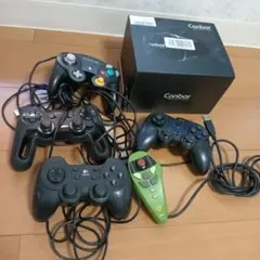 ジャンク！コントローラ　セット　任天堂　ゲームキューブ　エレコム