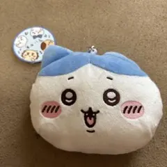 ちいかわ　ぬいぐるみパスケース　はちわれ