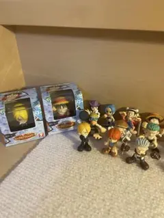 ワンピース　指人形コレクションBOX2個とフィギュア10体セット