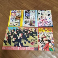 週刊少年ジャンプ付録シール　5点