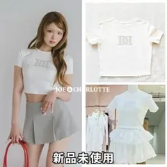 ダーリッチ darich パールストーンロゴTシャツ ホワイト WHTのサムネイル