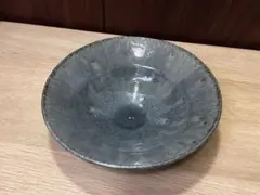 緑灰釉リム鉢 二階堂明弘 5寸鉢 - メルカリ