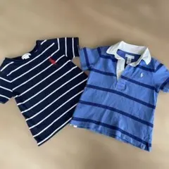 Ralph Lauren ポロシャツ Tシャツ　18M 80-90cm ボーダー