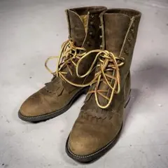 90s vintage Justin lace up boots